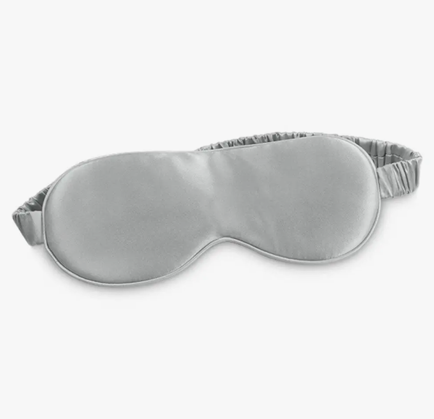 Satin Sleep Eye Mask | Silver