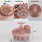 Hair Scalp Scrubber Shampoo Brush with Dispenser