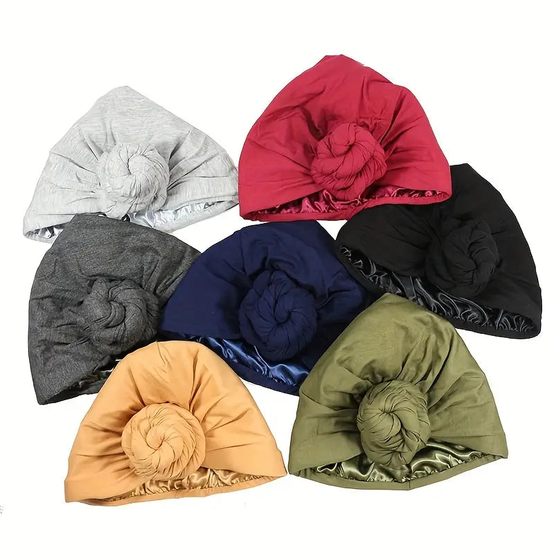 Satin-Lined Halo Turban - NuAira