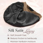 BROWN | Satin-Lined Pre-Tied Knot Turban