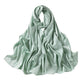 Extra Long Satin Scarf Shawl Wrap (Multiple Colors) - NuAira