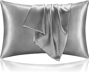 SILVER | Satin Pillowcase Set