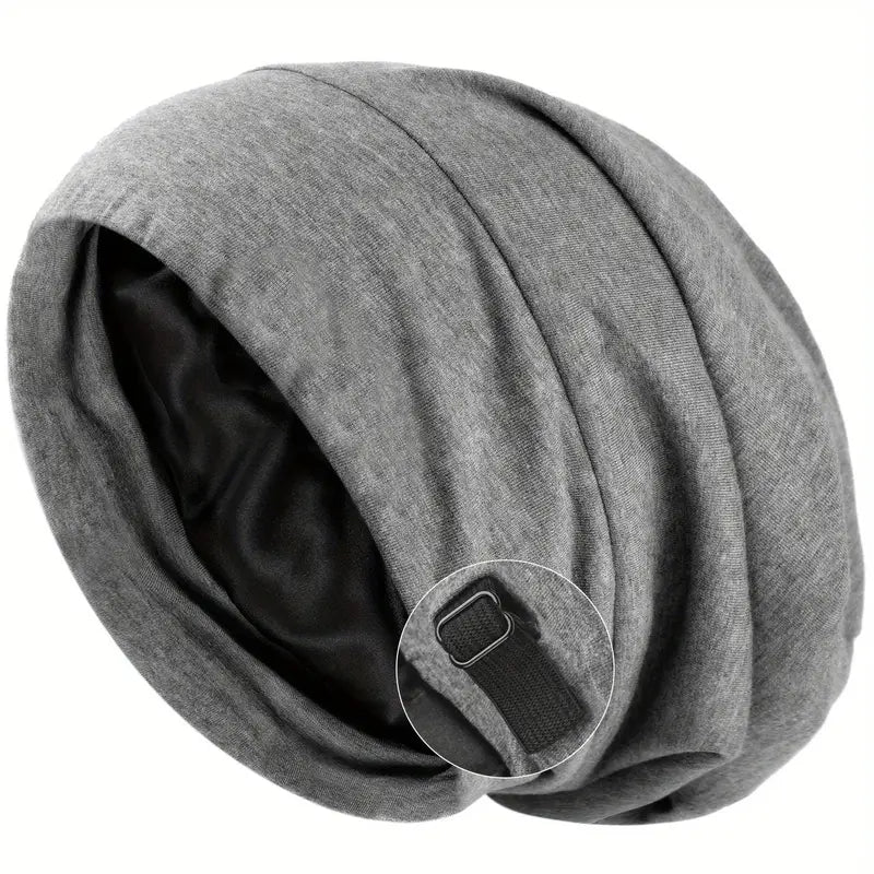 Slouch Beanie Cap - Satin-Lined