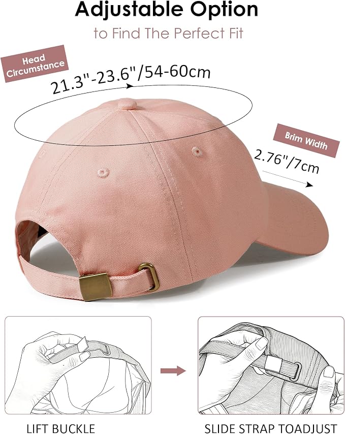 Women’s Satin Lined Baseball Cap | Pink