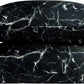 Satin Pillowcase | Black Marble