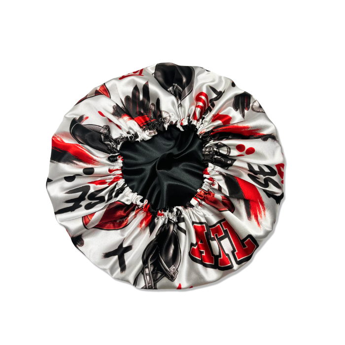 Atlanta Football Satin Bonnet Cap