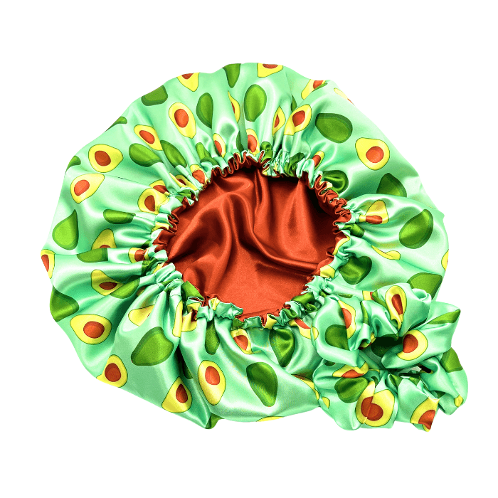 Avocado Satin Bonnet & Scrunchie - NuAira