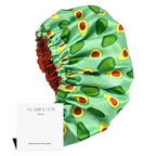 Avocado Satin Bonnet & Scrunchie - NuAira