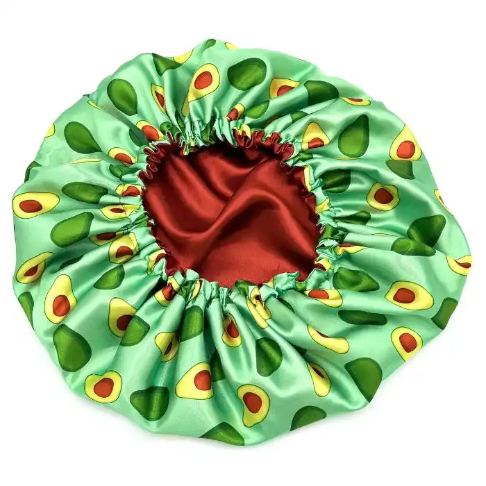 Avocado Satin Bonnet & Scrunchie - NuAira