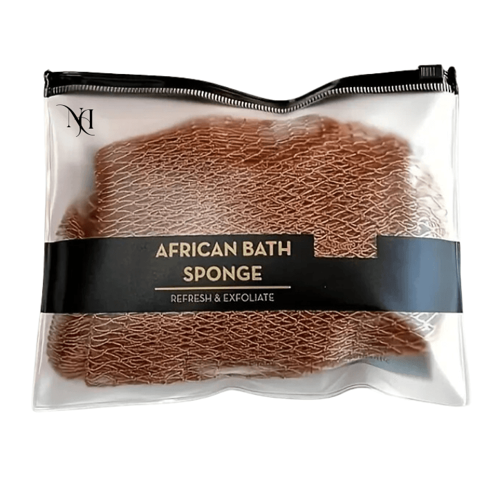 Brown African Net Bath Sponge - NuAira