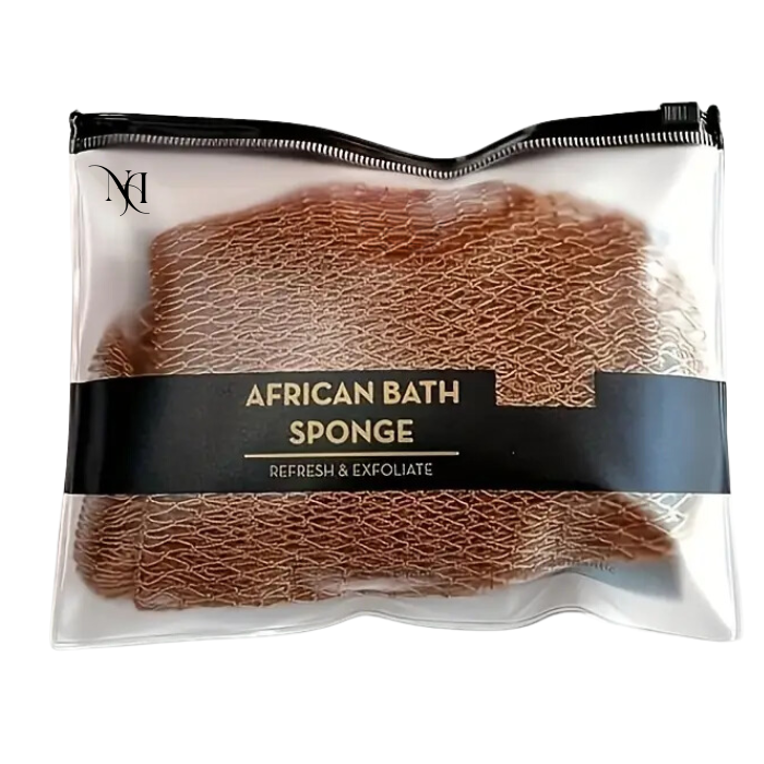 Brown African Net Bath Sponge