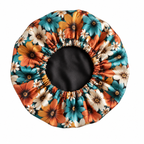 Autumn Blossom Satin Bonnet