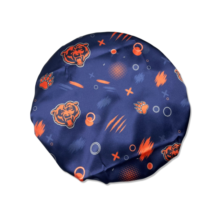 Chicago Football Satin Bonnet Cap