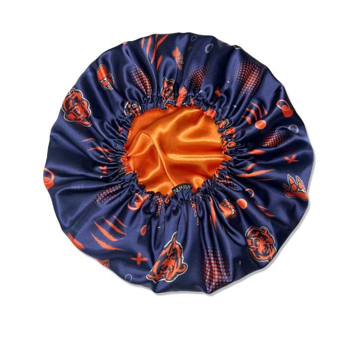 Chicago Football Satin Bonnet Cap