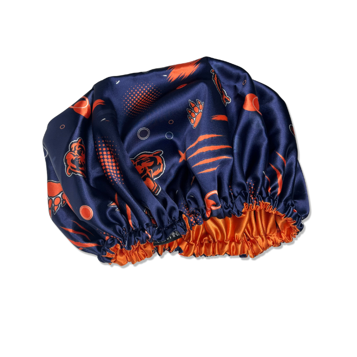 Chicago Football Satin Bonnet Cap