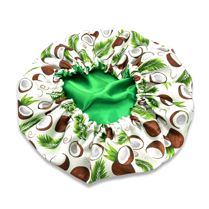 Coconut Delight Satin Bonnet & Scrunchie - NuAira