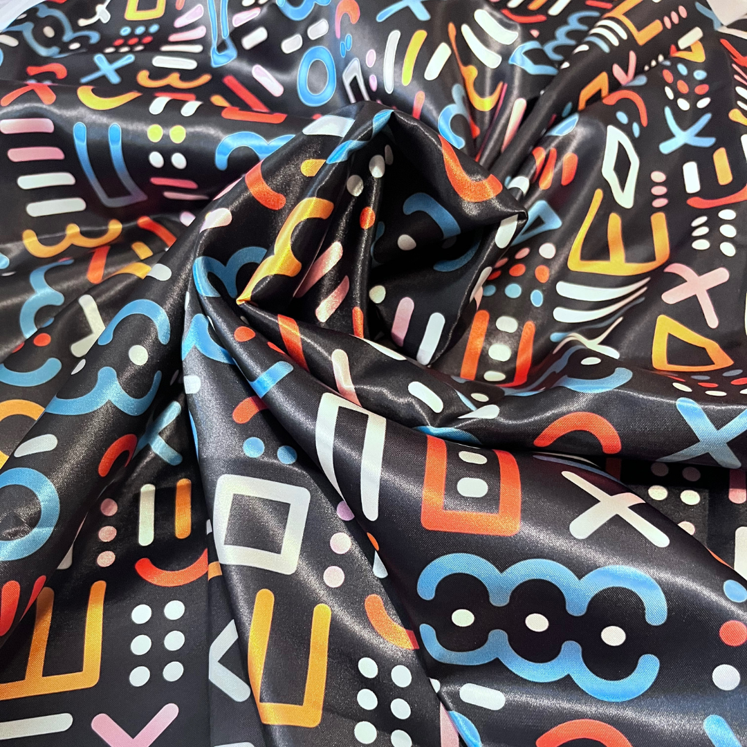 Satin Scarf | Colorful Tribe