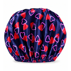 Double layer satin bonnet hair for curly hair, braids and locs
