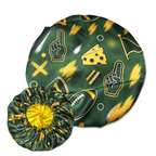 Green Bay Football Satin Bonnet Cap