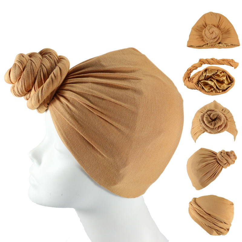 Satin-Lined Halo Turban - NuAira