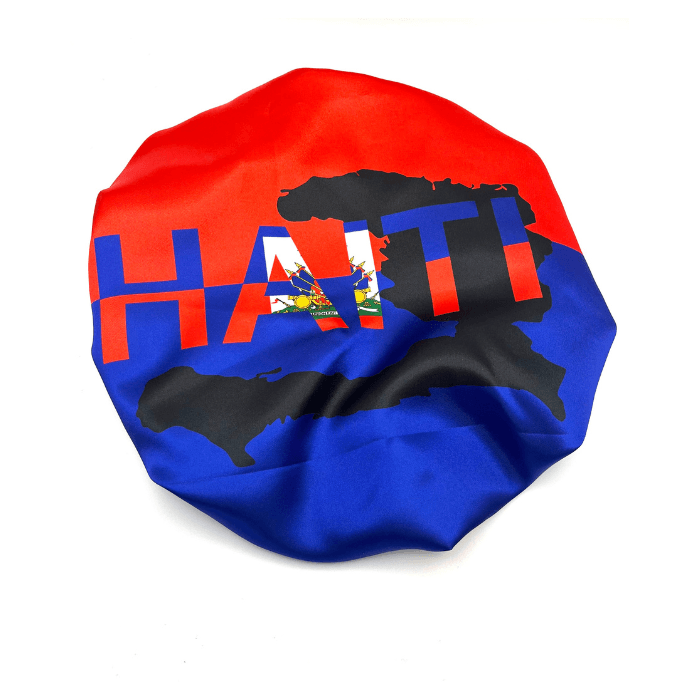 Haiti Satin Bonnet & Scrunchie