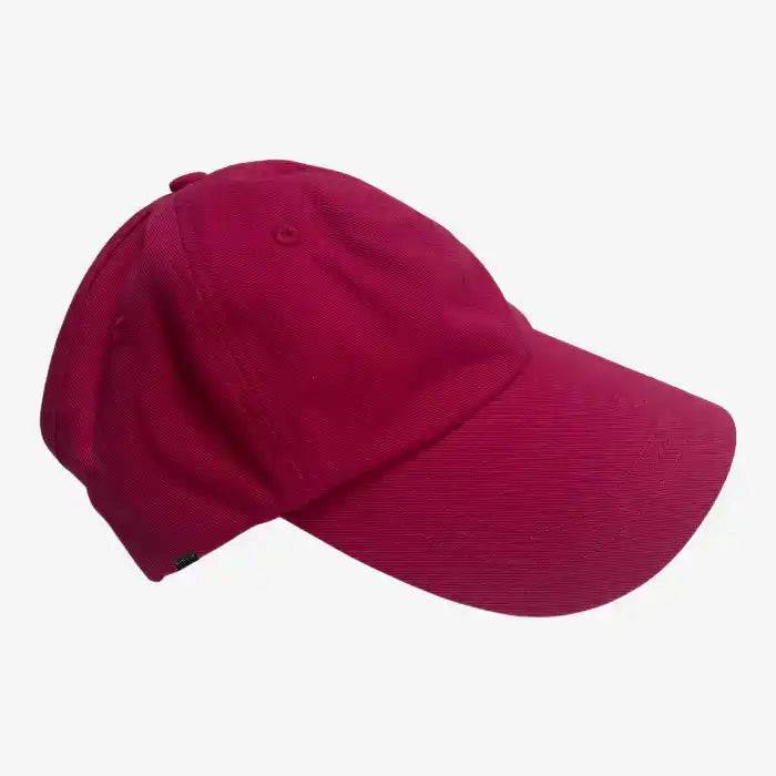 Hot pink satin lined backless baseball cap for ponytails and natural hair