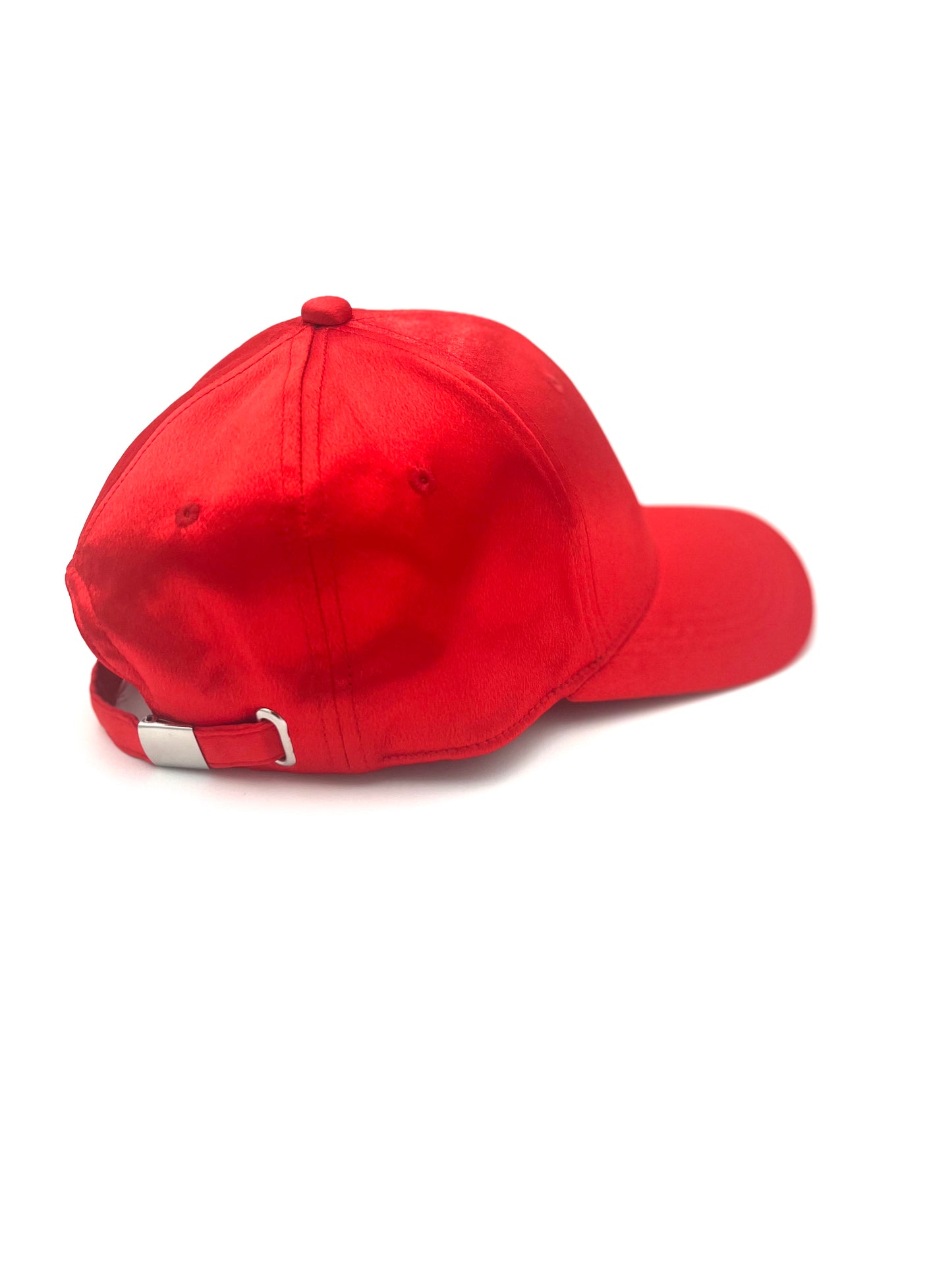 RED | Satin Baseball Cap
