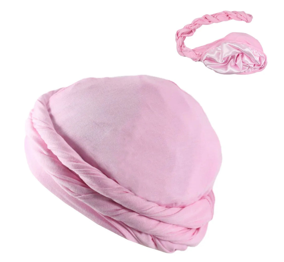 Satin-Lined Halo Turban - NuAira