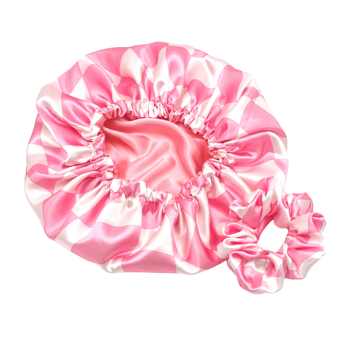 Kateri Satin Bonnet & Scrunchie - NuAira