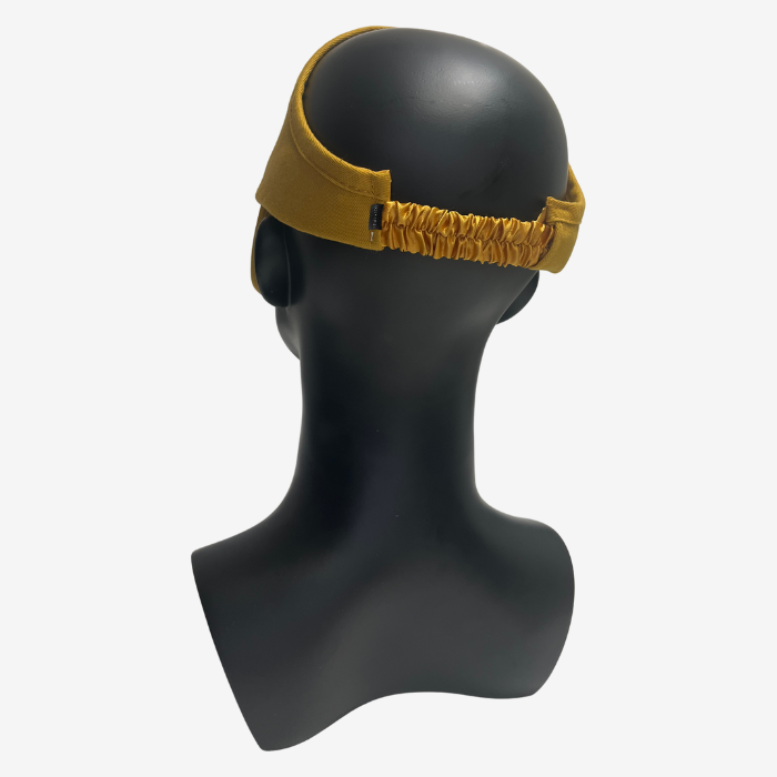 Adjustable Satin Lined Backless Baseball Cap