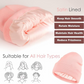 Satin Lined Winter Beanie Hat - Pink.