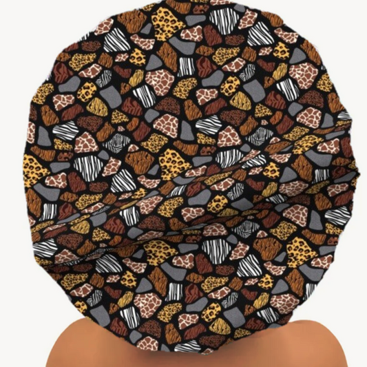 Safari Animal Prints Bonnet
