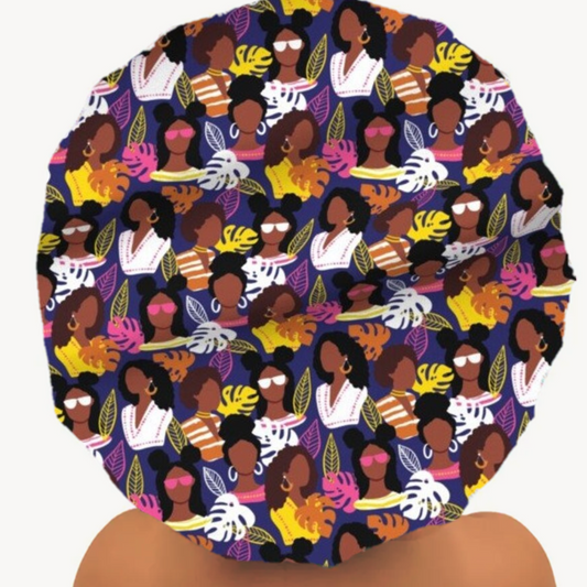 African American Black Women Bonnet Bonnet