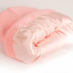 Kids Satin Lined Winter Beanie Hat – Cozy, Hair-Protective & Warm
