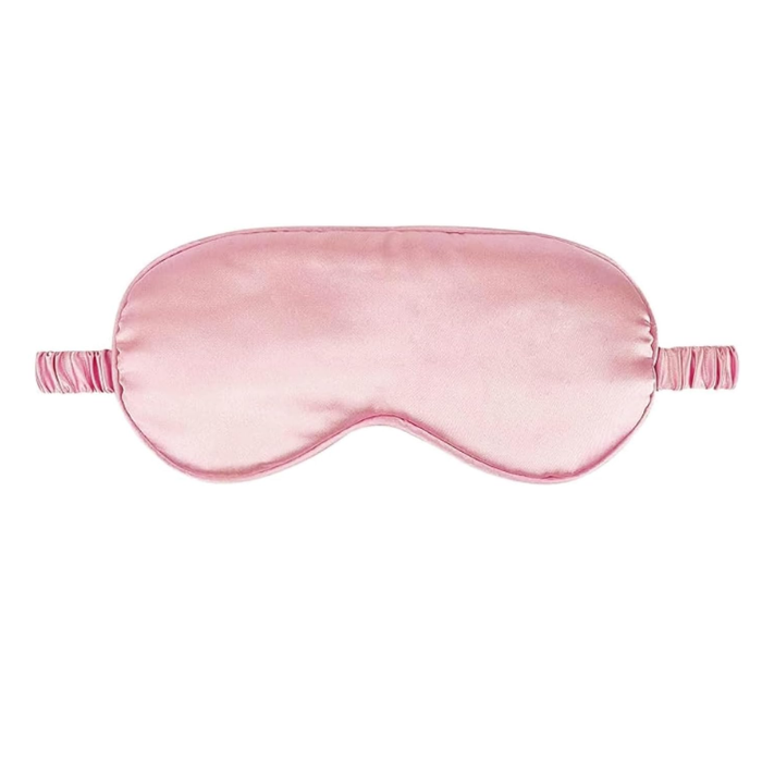  Nature Blush Pink Adjustable Satin Bonnet with Tie Band by NuAira & Co