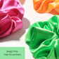 Satin Scrunchies 4 PC | Neon