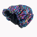 Neon Herringbone Hair Bonnet - NuAira
