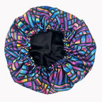 Neon Herringbone Hair Bonnet - NuAira