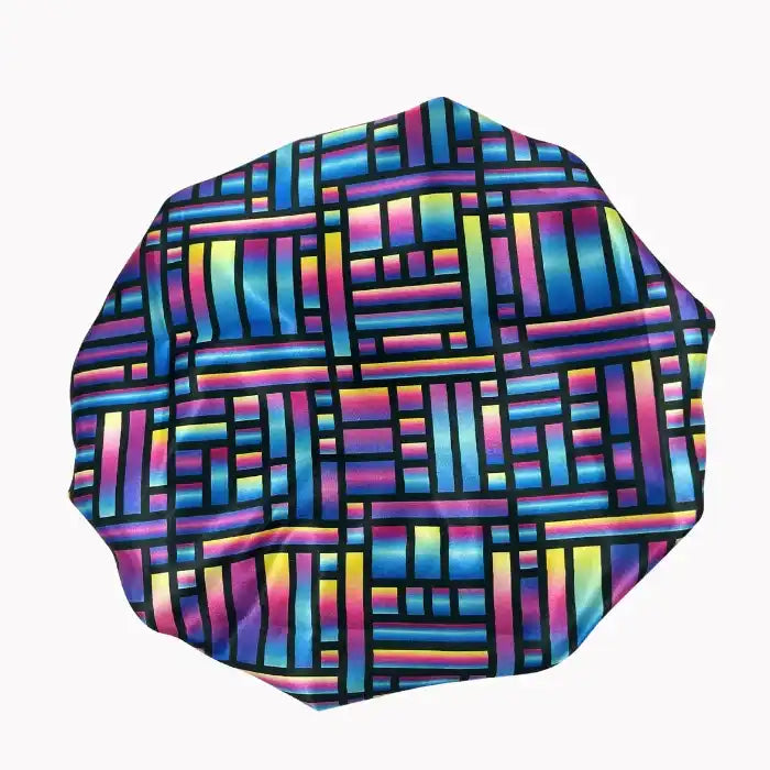 Neon Herringbone Hair Bonnet - NuAira