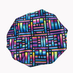 Neon Herringbone Hair Bonnet - NuAira