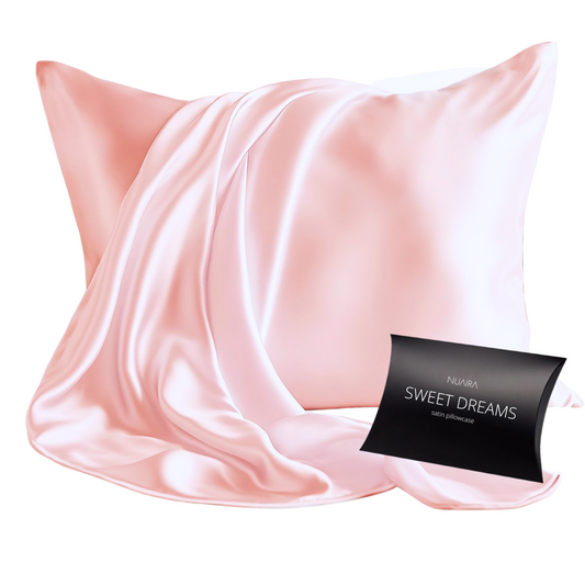 Satin Envelope Closure Pillowcase | Pink