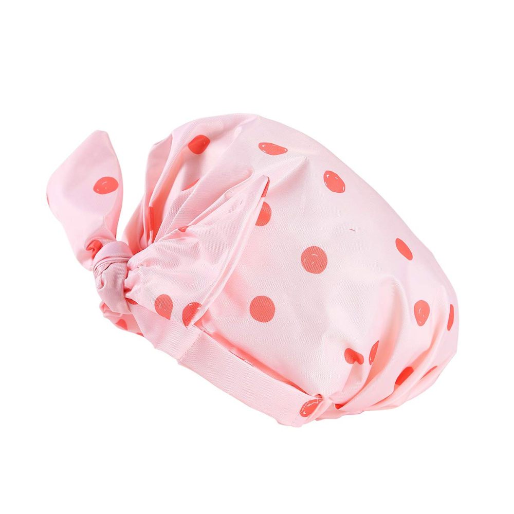 Bow Tie Waterproof Shower Cap