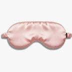 NuAira padded satin pillow eye mask pink