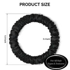 Petite Satin Scrunchies 4pc - NuAira