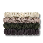 Petite Satin Scrunchies 4pc - NuAira