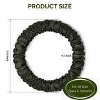 Petite Satin Scrunchies 4pc - NuAira