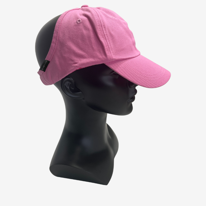 Adjustable Satin Lined Backless Baseball Cap