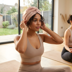 Adjustable Satin Turban – Luxury, Protective & Comfortable Hair Wrap