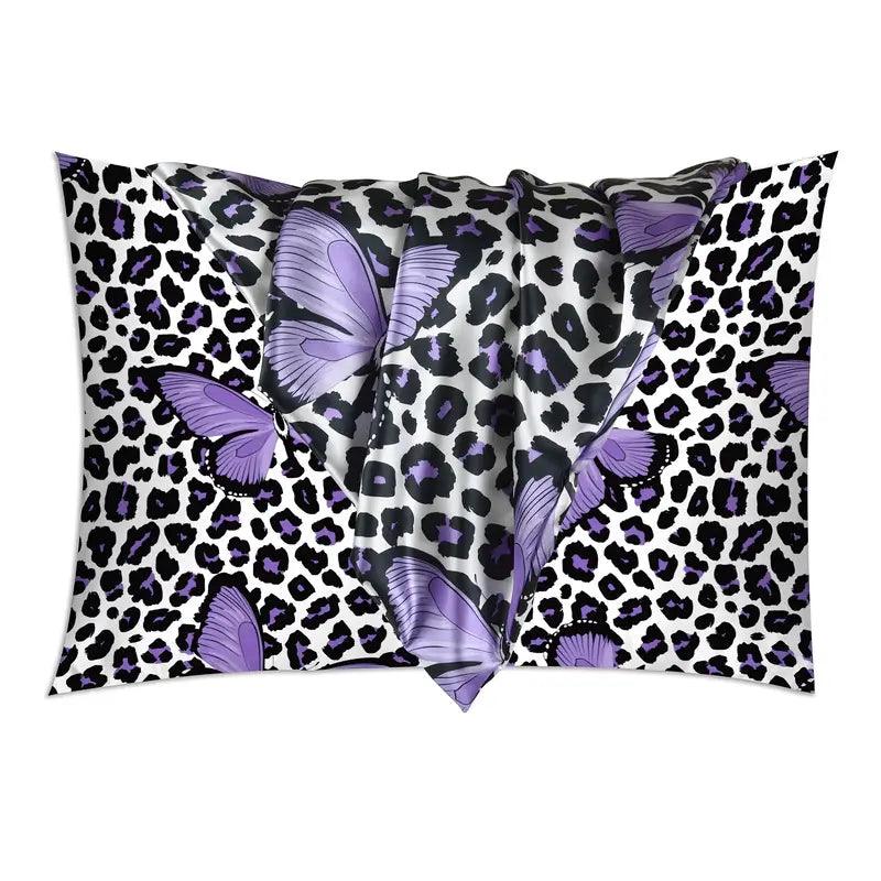 Purple Butterfly Pillowcase 2 pc Set - NuAira