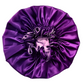 Baby Satin Bonnet - Purple & Lilac